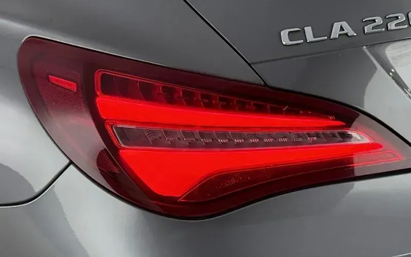 Used Mercedes CLA220 AMG line 170 HP (125 kW) 2019 Grey Coupe