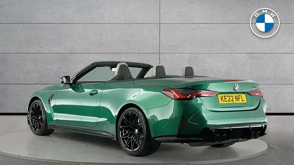 Used BMW M4 Cabriolet Competition Edition 503 HP (369 kW) 2022 Green Cabriolet