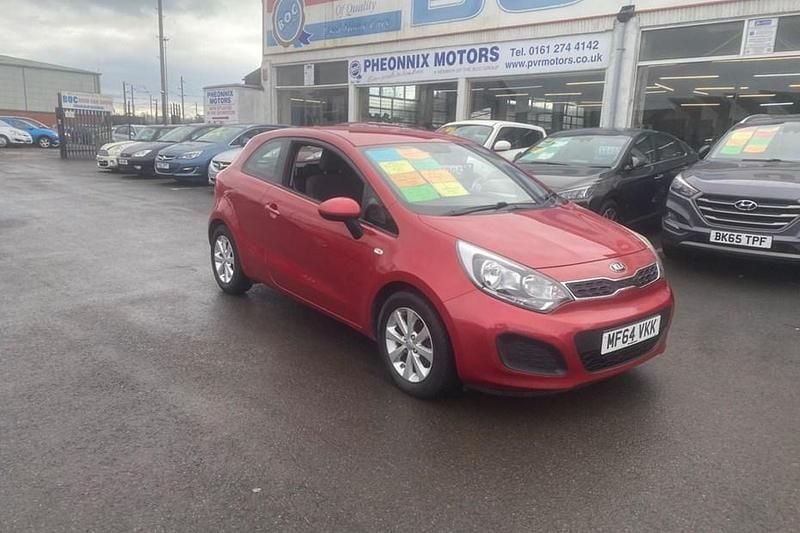 Red Used 2014 Kia Rio Hatchback | £4,795 (Fair price) - Image 1/1