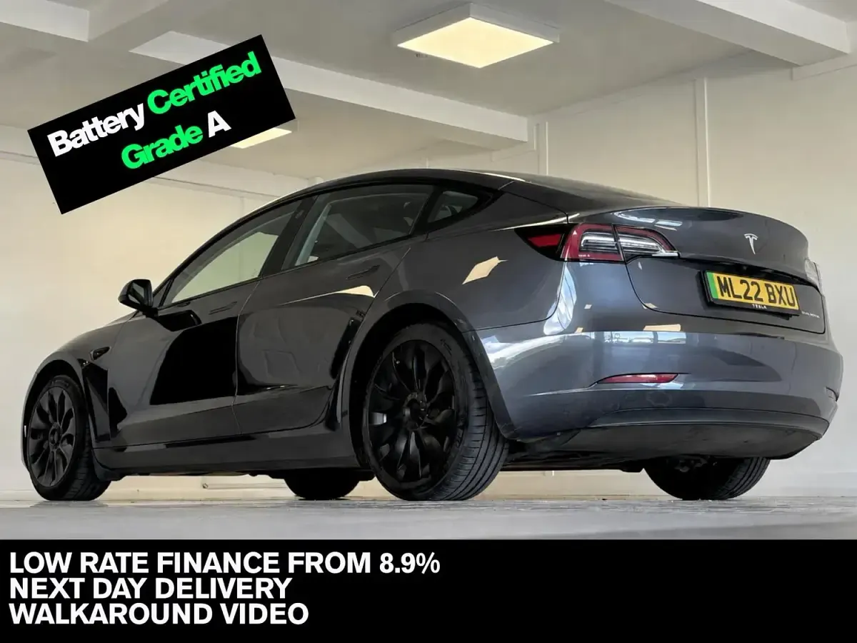 Used Tesla Model 3 Long Range AWD 366 kW (498 HP) 2022 Grey Sedan
