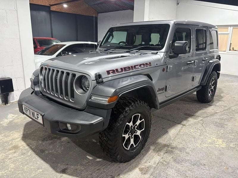 Grey Used 2021 Jeep Wrangler Rubicon SUV | £36,990 (Fair price) - Image 1/4