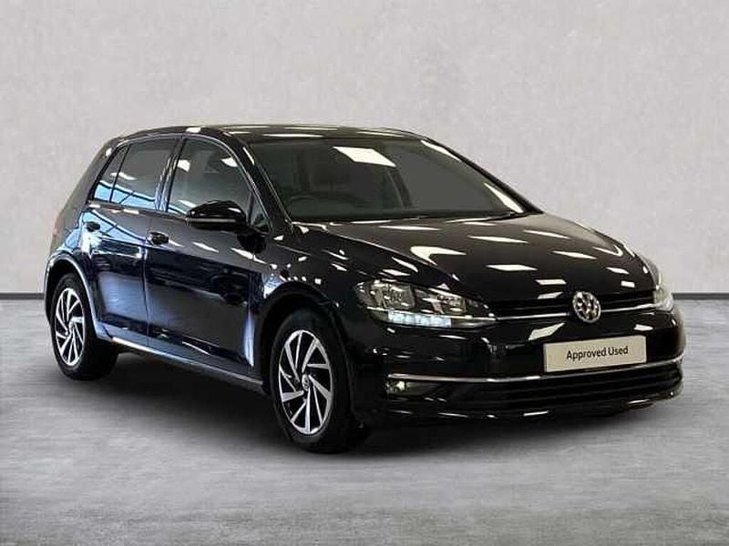 Black Used 2019 VW Golf VII Match Hatchback | £15,981 (Fair price) - Image 1/4