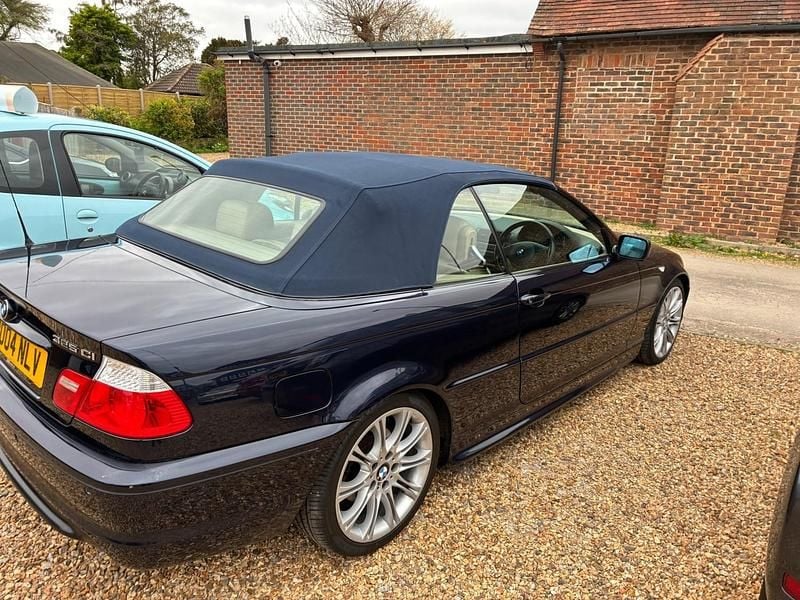 Used BMW 325 Sport Line 2004 Blue Cabriolet