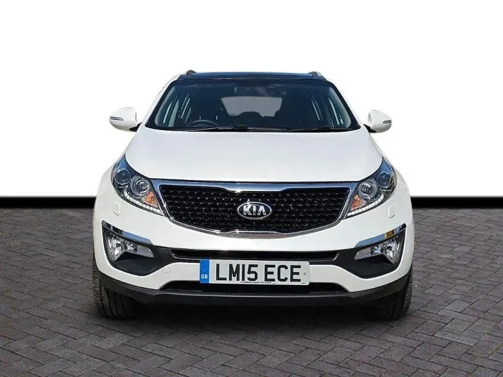 Used Kia Sportage 134 HP (98 kW) 2015 White SUV
