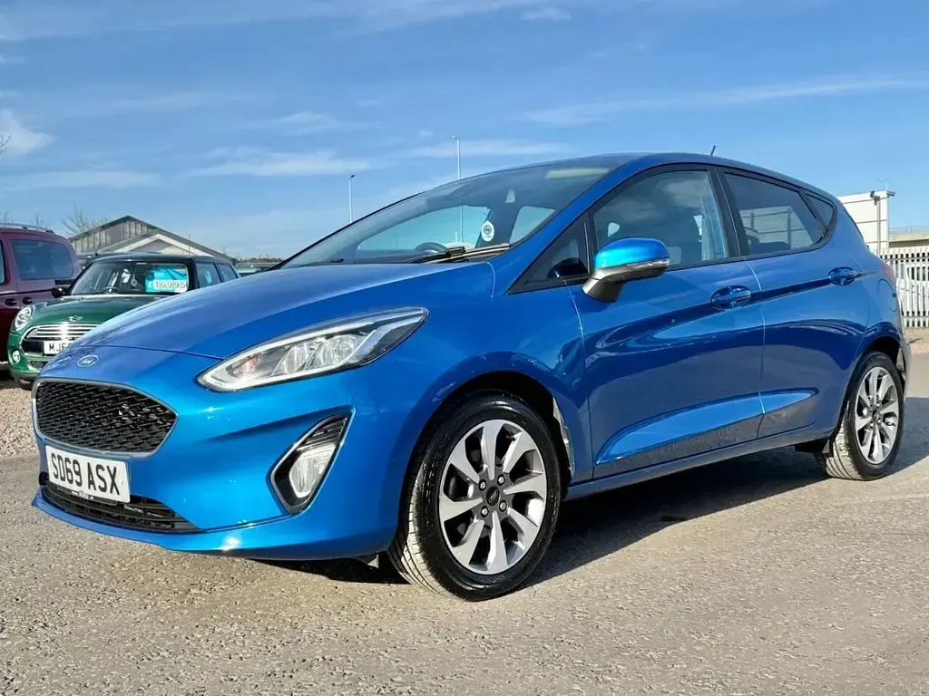 Used Ford Fiesta Trend 85 HP (62 kW) 2019 Blue Hatchback