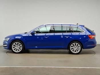 Used Skoda Superb SE L 150 HP (110 kW) 2023 Blue Estate