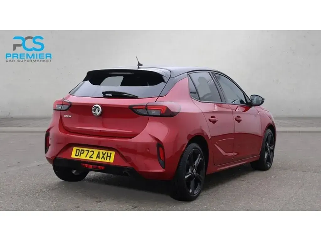 Used Vauxhall Corsa GS Line 2023 Crimson red (metallic paint) Hatchback