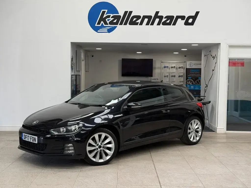 Used VW Scirocco GT 125 HP (91 kW) 2017 Black Coupe