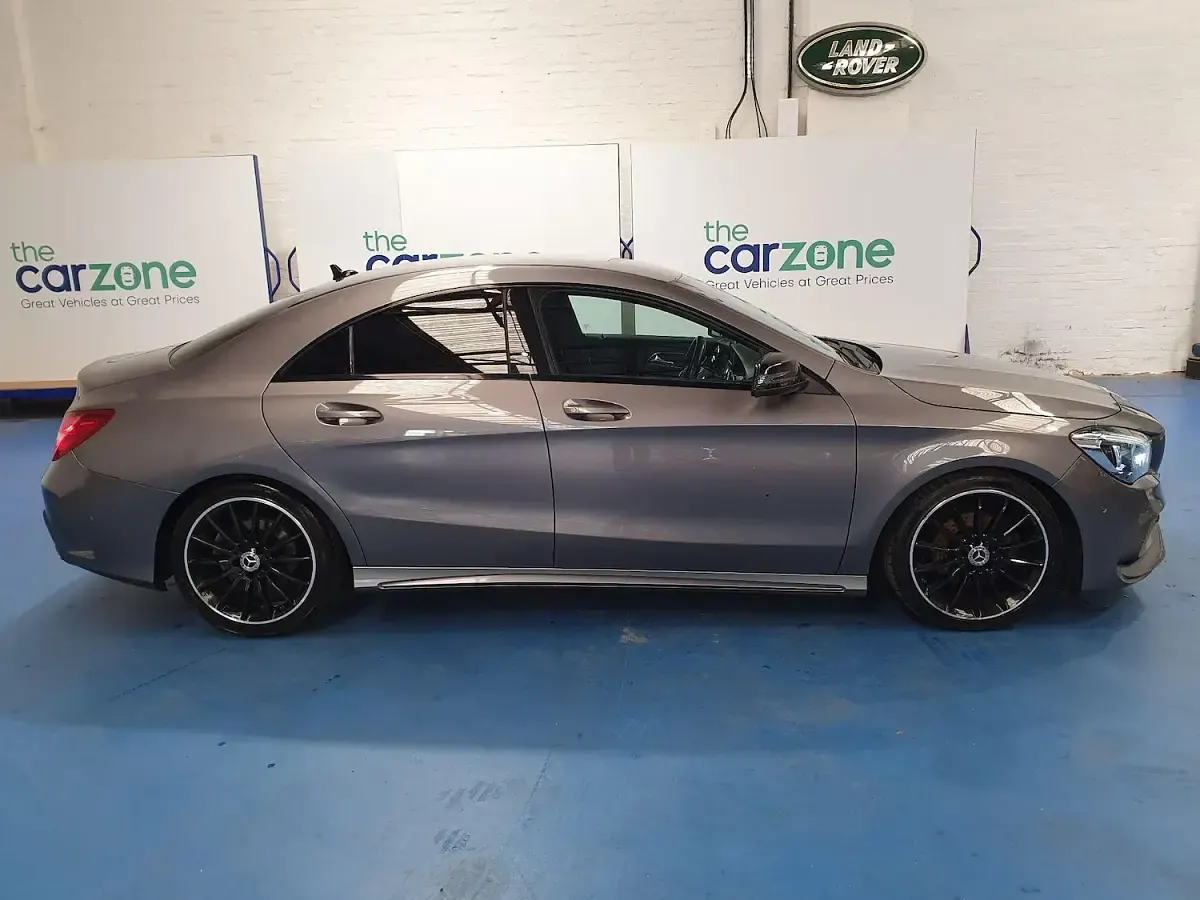 Used Mercedes CLA180 AMG line 2017 Grey Coupe