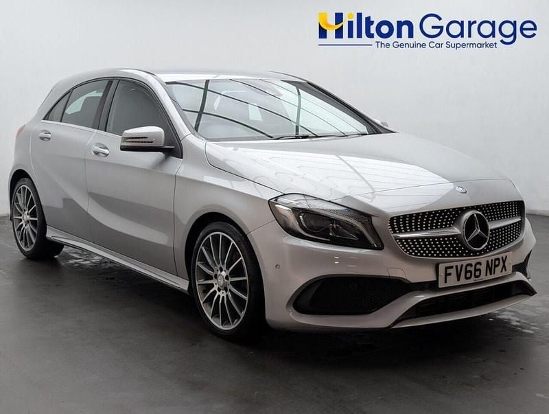 Silver Used 2016 Mercedes A180 AMG line Hatchback | £15,000 (Fair price) - Image 1/4