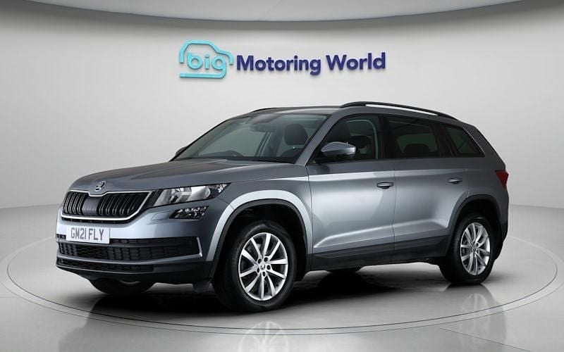 Used Skoda Kodiaq SE 150 HP (110 kW) 2021 Grey SUV