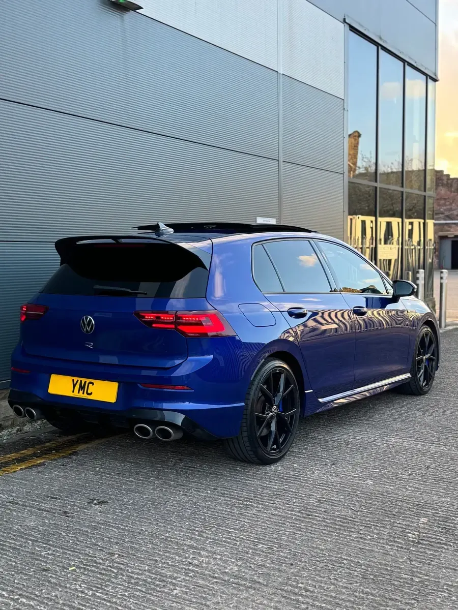 Used VW Golf VII R 2021 Blue Hatchback