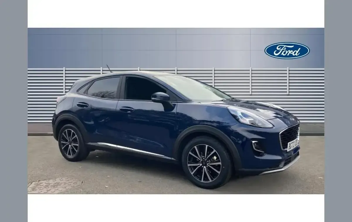 Usado Ford Puma Titanium 125 HP (91 kW) 2022 Azul Citadino