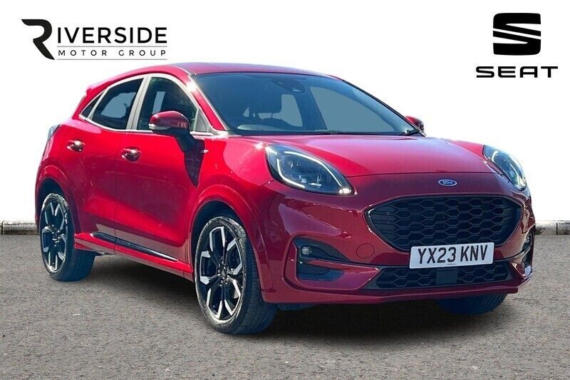Fantastic red Used 2023 Ford Puma ST-Line X Hatchback | £16,790 (Good price) - Image 1/4