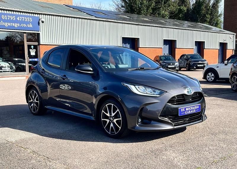 Used Toyota Yaris Hybrid 2022 Grey Hatchback