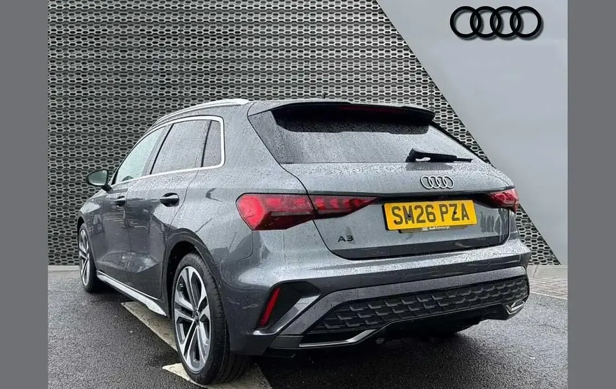 New Audi A3 S-Line 150 HP (110 kW) 2026 Grey Hatchback