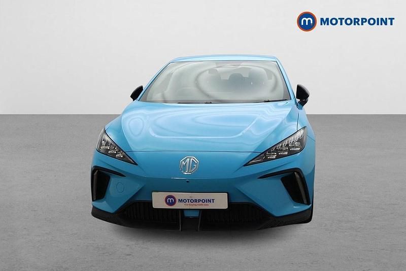 Begagnad MG MG4 EV Trophy 319 kW (435 HK) 2023 Blå Halvkombi