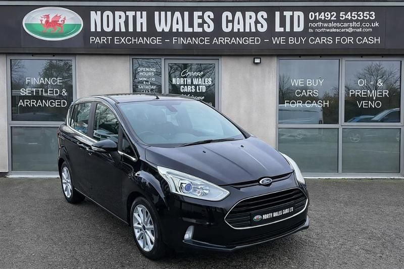 Used Ford B-MAX Titanium 95 HP (69 kW) 2015 Black MPV