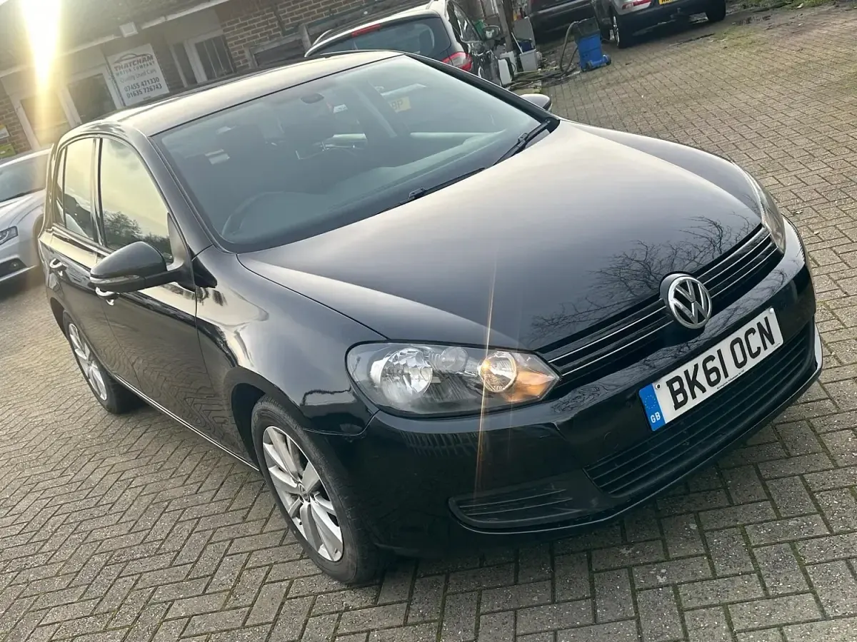 Used VW Golf VII Match 2012 Black Hatchback