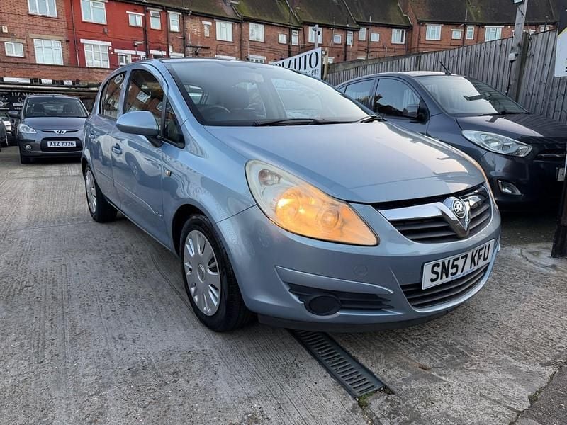 Used Vauxhall Corsa Club 79 HP (58 kW) 2007 Blue Hatchback