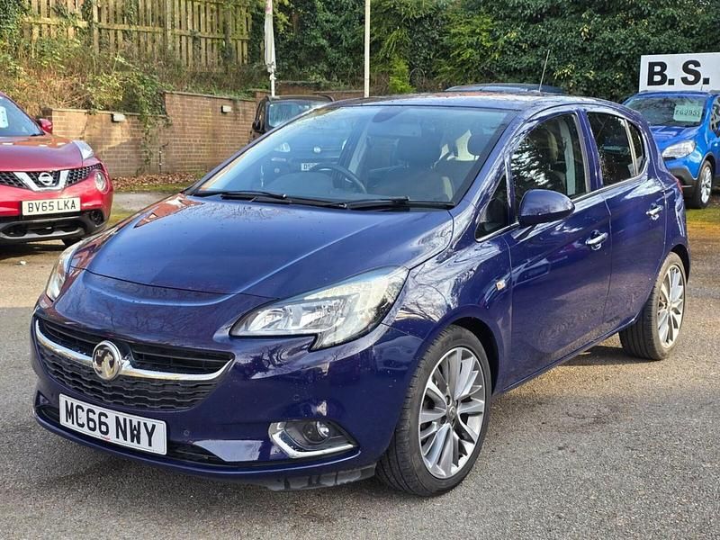 Used Vauxhall Corsa Elite 2017 Blue Hatchback