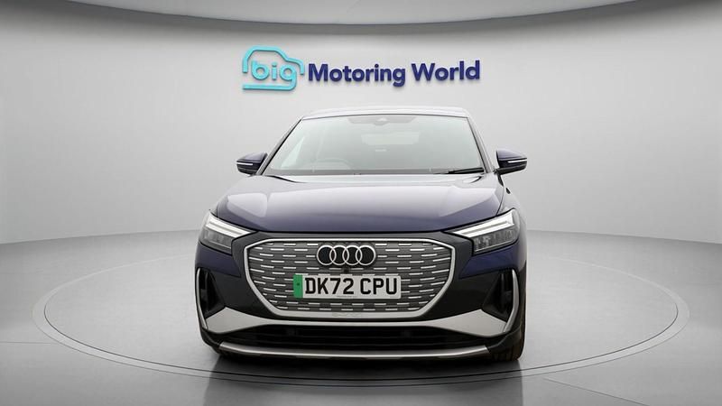 Used Audi Q4 e-tron S-Line 150 kW (204 HP) 2023 Blue SUV