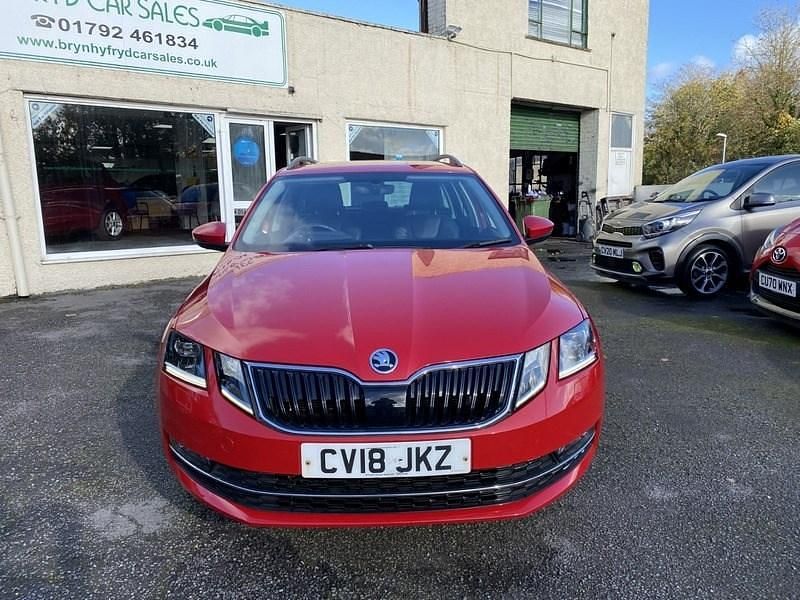 Used Skoda Octavia SE L 2018 Red Estate