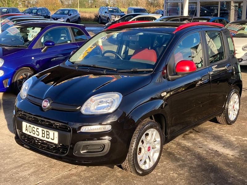 Black Used 2015 Fiat Panda Easy Plus Hatchback | £4,691 (Fair price) - Image 1/4