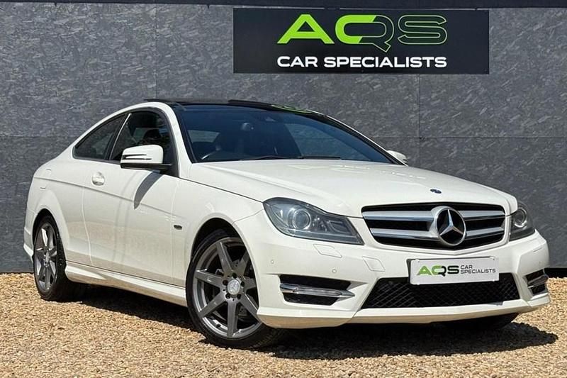 White Used 2011 Mercedes C220 AMG Coupe | £5,495 (A bit pricey) - Image 1/1