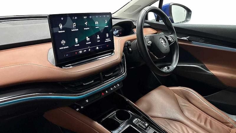 Used Skoda Enyaq iV ecoSuite 97 kW (132 HP) 2021 Energy blue SUV