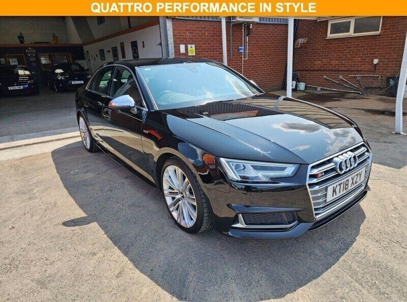 Black Used 2018 Audi S4 Advanced Sedan | £22,995 (Good price) - Image 1/4