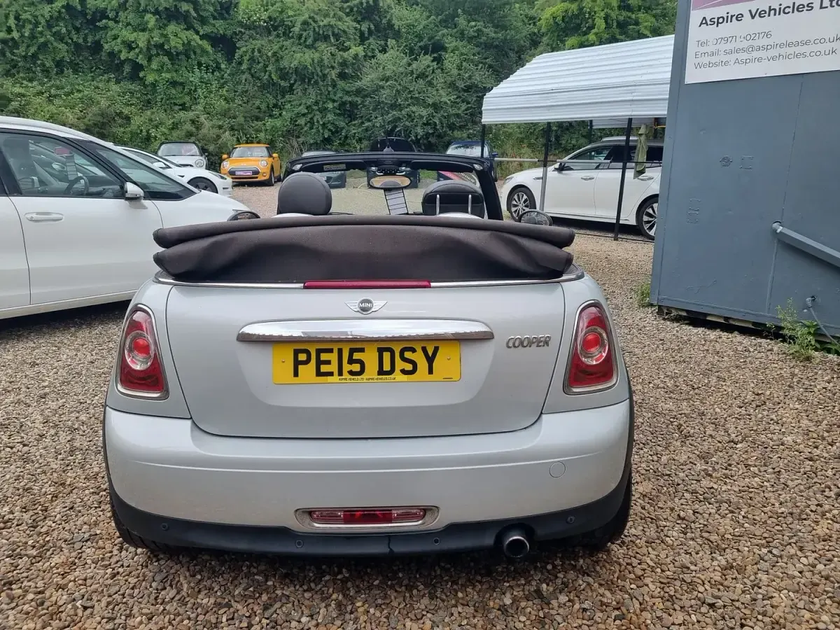 Used Mini Cooper Cabriolet 122 HP (89 kW) 2015 Silver Cabriolet