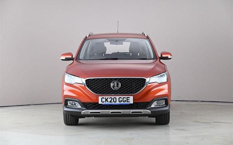 Usado MG ZS Exclusive 106 HP (77 kW) 2020 Laranja SUV