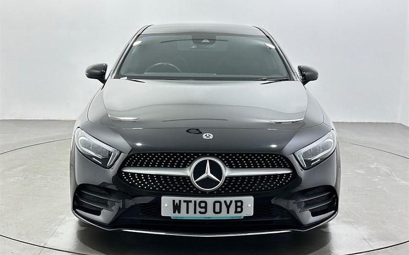 Used Mercedes A200 AMG Line Premium 163 HP (119 kW) 2019 Black Sedan