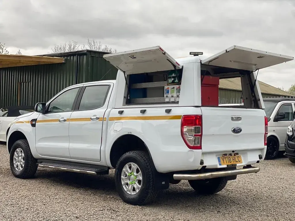 Used Ford Ranger XLT 2018 White Pickup