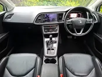 Used Seat Leon XCELLENCE Lux 150 HP (110 kW) 2020 White Coupe