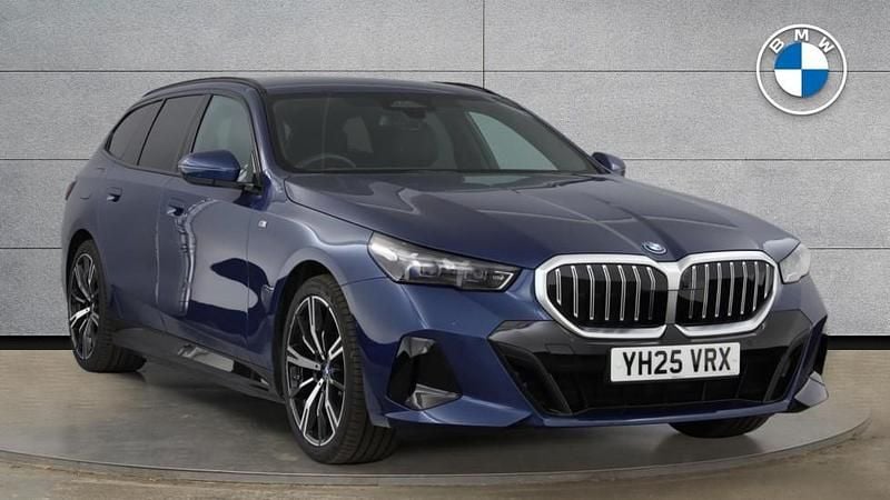 Blue Used 2025 BMW 530e M Sport Estate | £43,450 (Super price) - Image 1/4