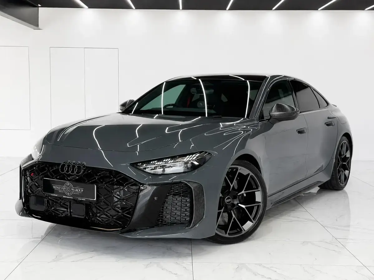 New Audi RS5 Performance 639 HP (469 kW) 2026 Grey Sedan