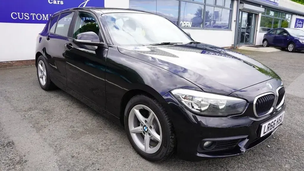 Used BMW 116 Efficient Dynamics 116 HP (85 kW) 2016 Black Hatchback