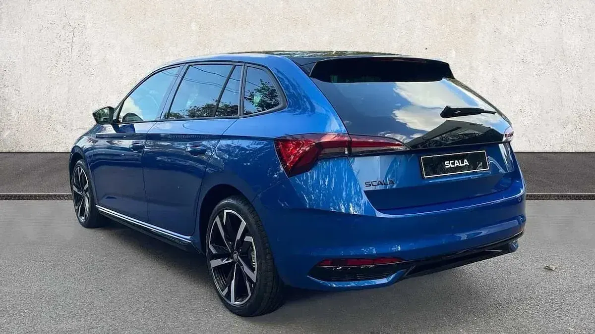 Used Skoda Scala Monte Carlo 116 HP (85 kW) 2025 Blue Hatchback