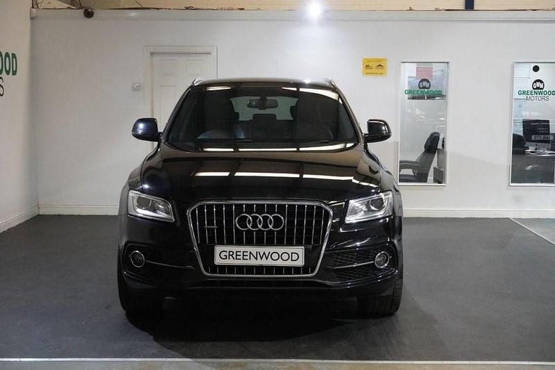 Begagnad Audi Q5 S-line plus 190 HK (139 kW) 2016 Svart SUV