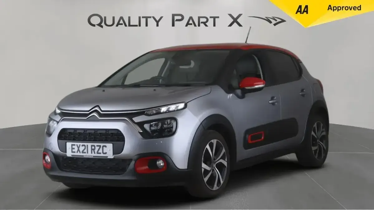Used Citroën C3 PureTech 110 HP (80 kW) 2021 Grey Hatchback
