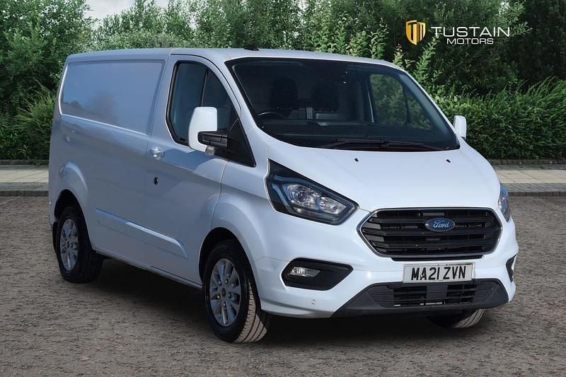 Used Ford Transit Custom Limited 130 HP (95 kW) 2021 White Van