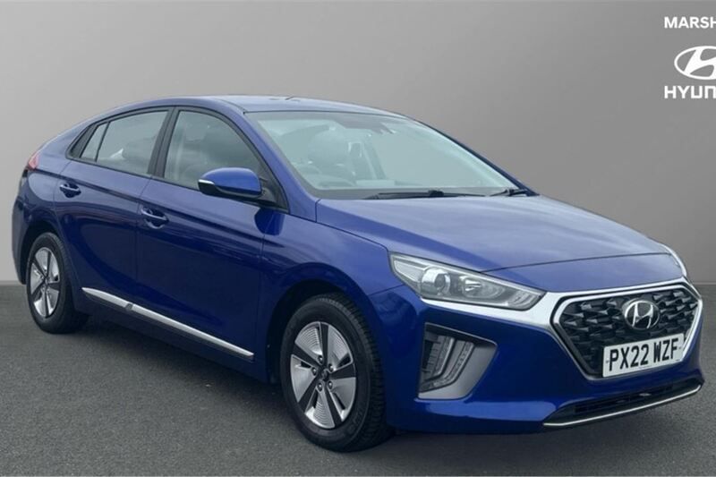Blue Used 2022 Hyundai Ioniq Premium SE Sedan | £17,466 (Fair price) - Image 1/4