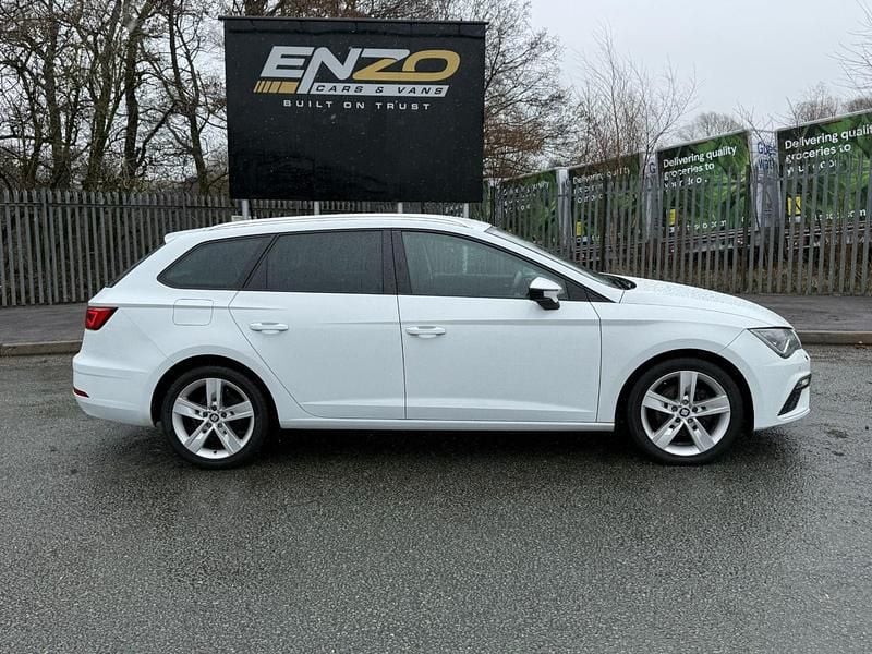 Used Seat Leon FR 2019 White Estate