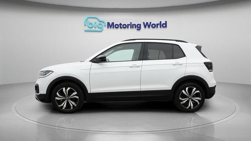 Used VW T-Cross Black Edition 110 HP (80 kW) 2023 White SUV