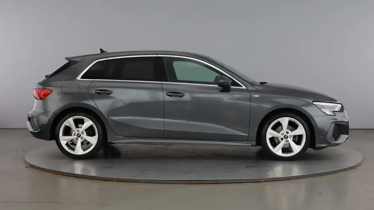 Used Audi A3 Sportback S-Line 150 HP (110 kW) 2023 Daytona grey Hatchback
