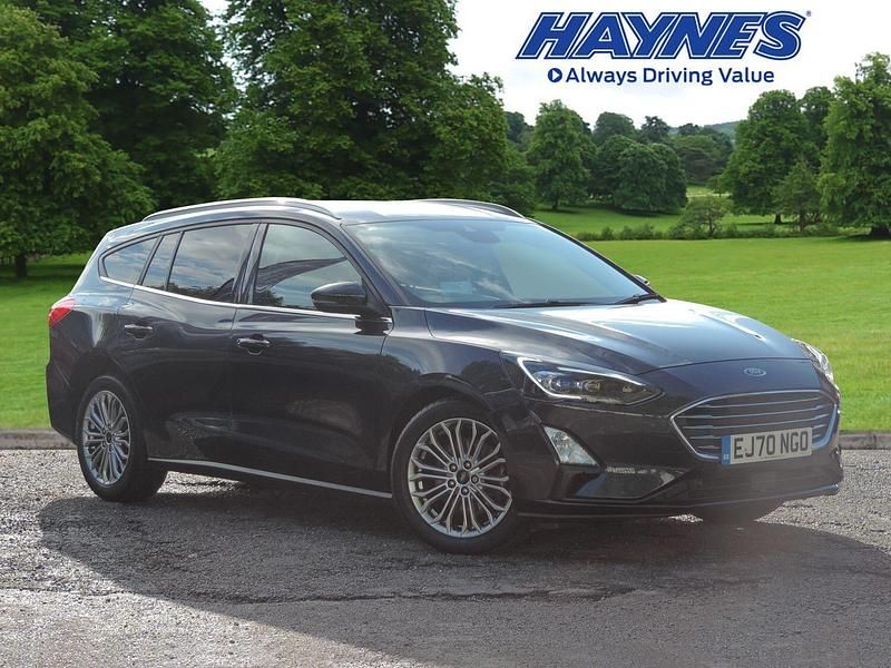 Blue Used 2020 Ford Focus Titanium X Estate | £14,000 (Fair price) - Image 1/4