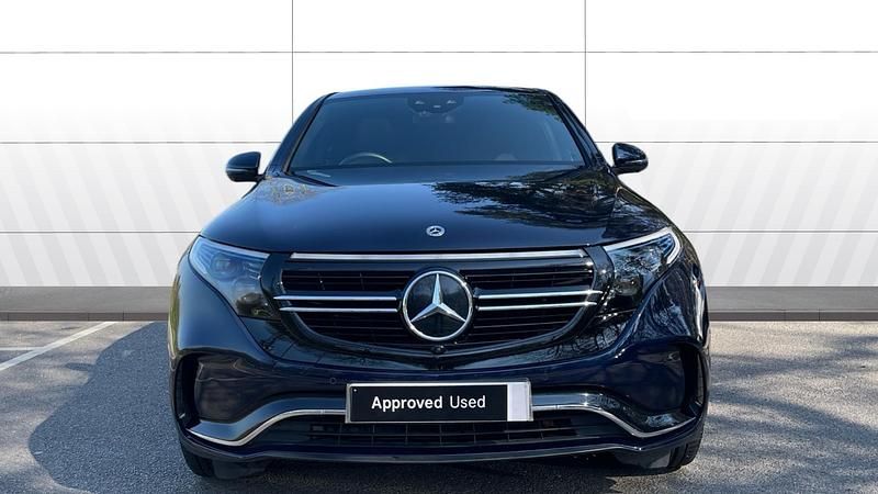 Used Mercedes EQC400 AMG Line Premium Plus 300 kW (408 HP) 2021 Blue SUV