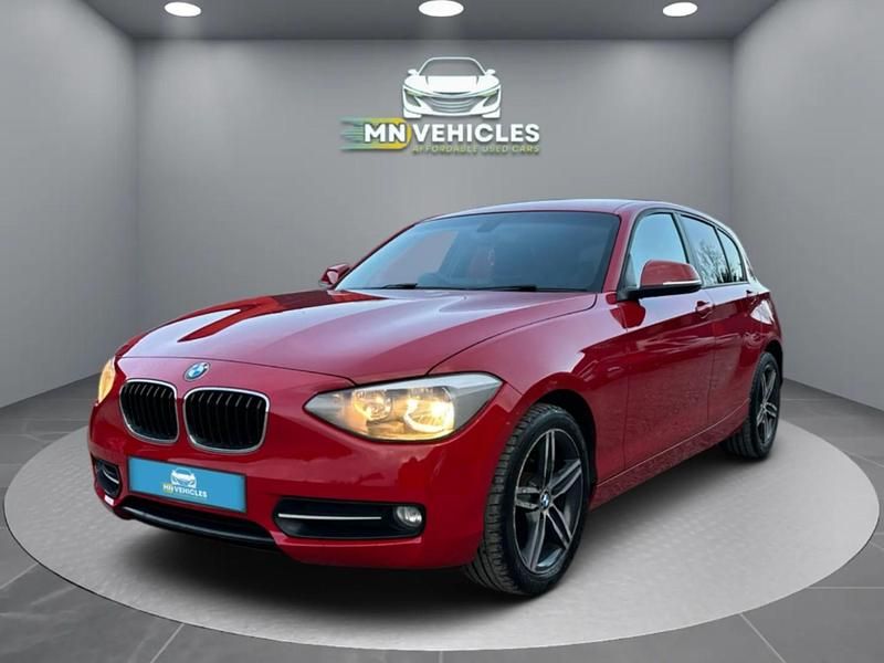 Used BMW 116 Sport Line 114 HP (83 kW) 2013 Red Hatchback